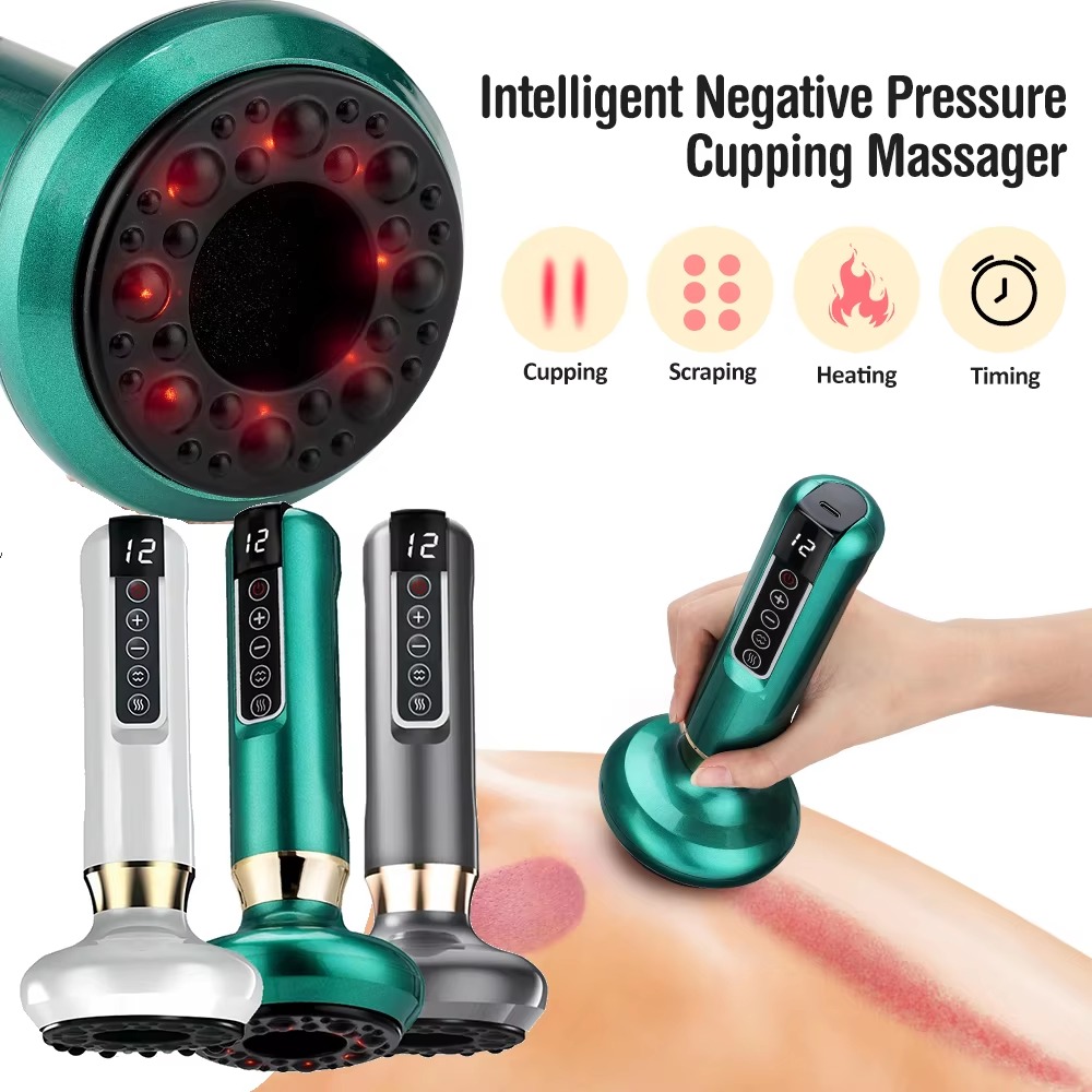 Cupping Therapy Set - Intelligent Suction Medical Cupping Set Beauty