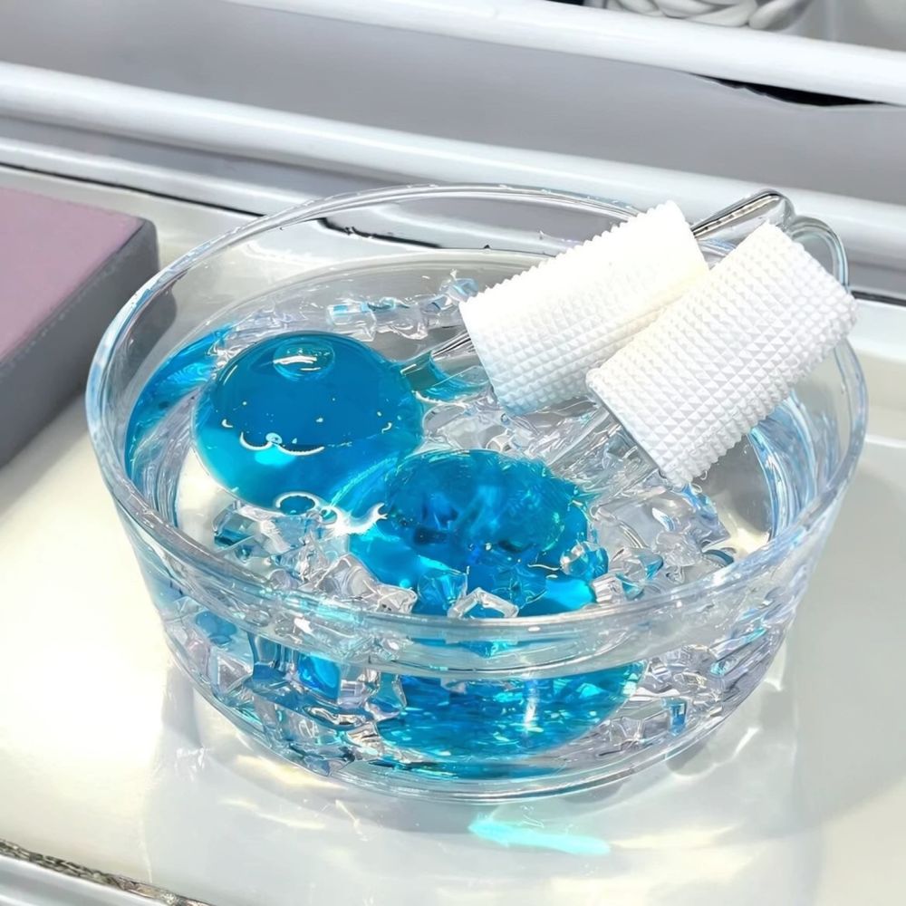 Ice Roller Face Cold - Ice Globes For Facial Massage Cold