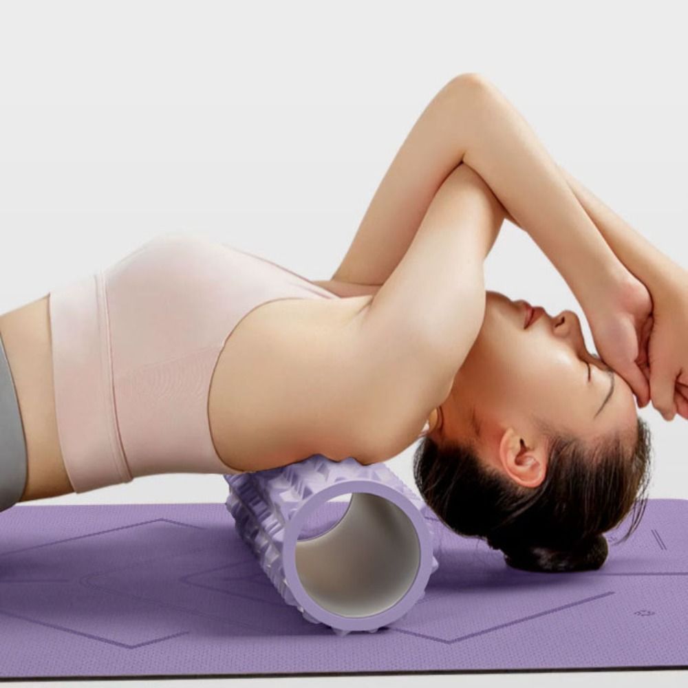 EVA Foam Fitness Back Roll Tri - Foam Roller Trigger Point review and price