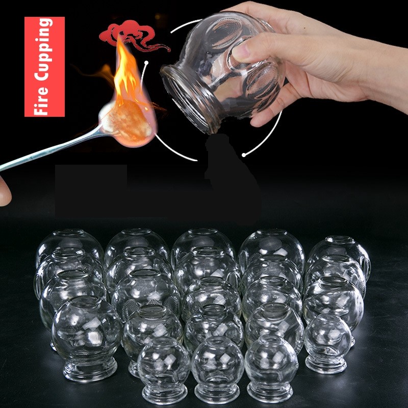 Glass Cupping Therapy Set Fire - Cupping Therapy Set review and price