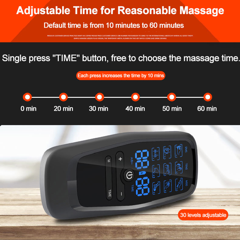 EMS Muscle Electrostimulator T - Tens Pain Relief Unit review and price