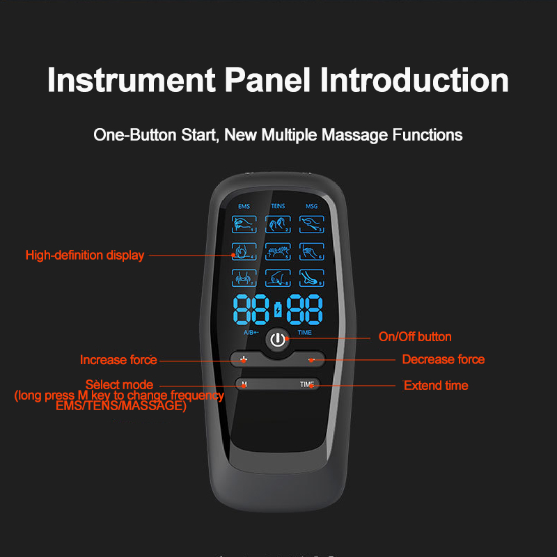 EMS Muscle Electrostimulator T - Tens Pain Relief Unit review and price