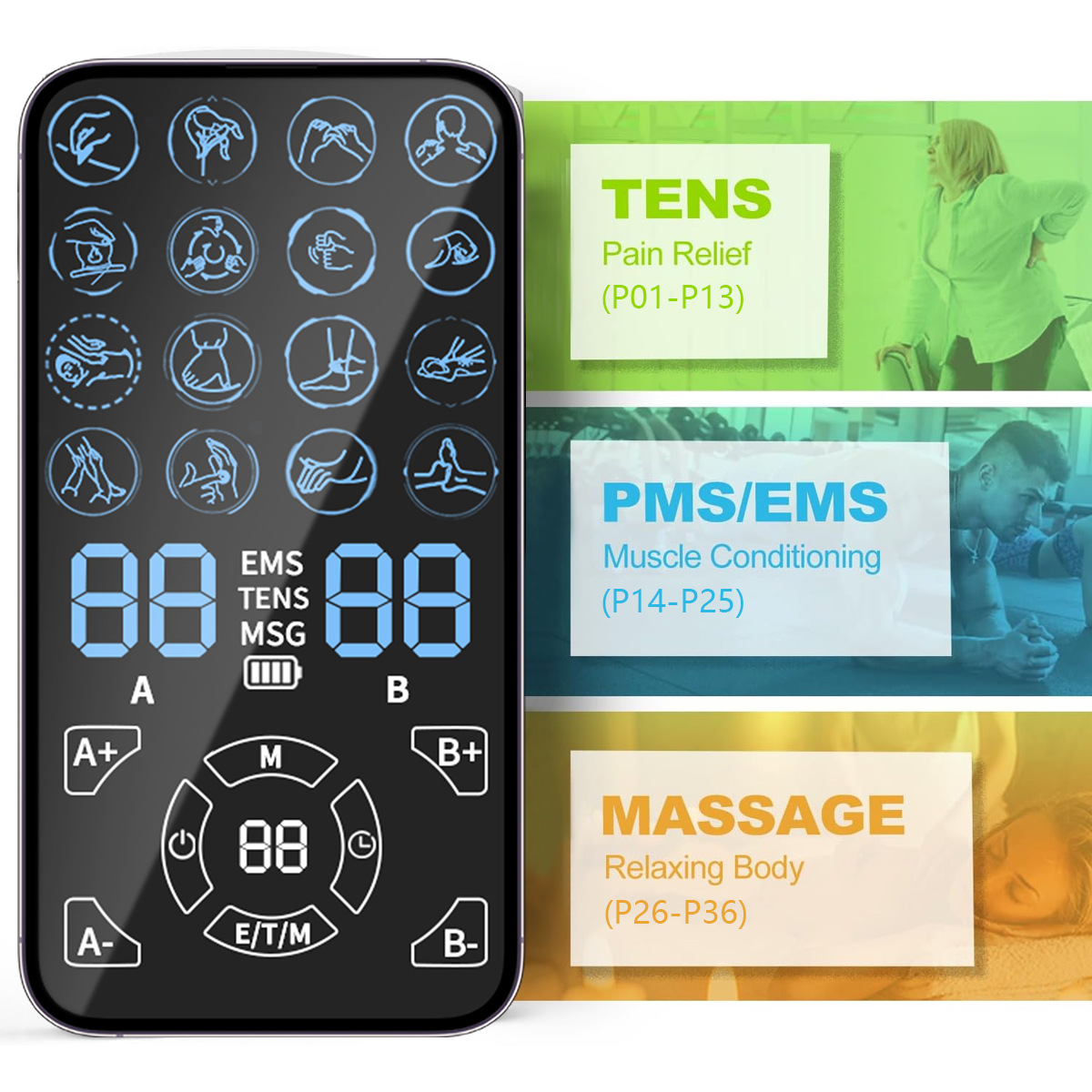 Pain Relief TENS Unit EMS Mass - Tens Pain Relief Unit review and price