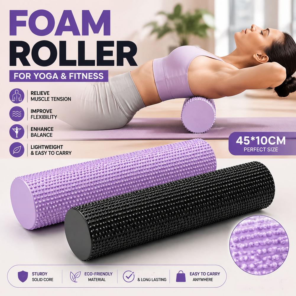 EVA High Density Yoga Foam Rol - Foam Roller Trigger Point review and price