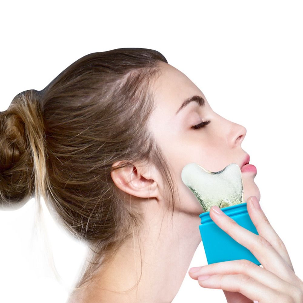 Reusable Gua Sha Silicone Ice  - Ice Roller Face Cold review and price