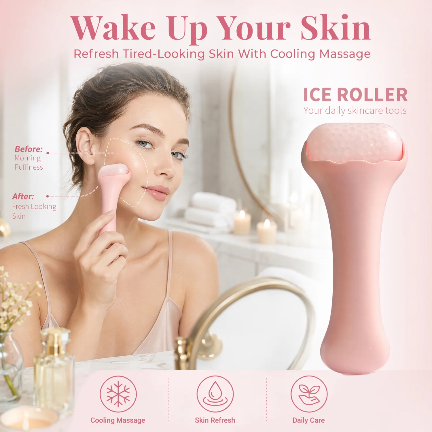 Ice Roller Facial Tool Cooling - Ice Roller Face Cold review and price