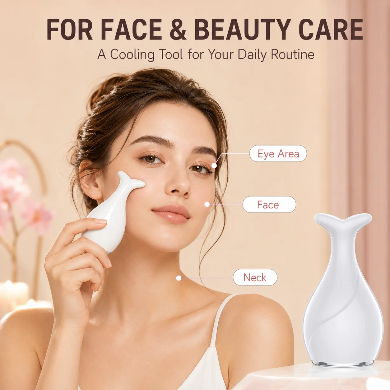 Fish Tail Ice Roller Facial Ma - Ice Roller Face Cold review and price
