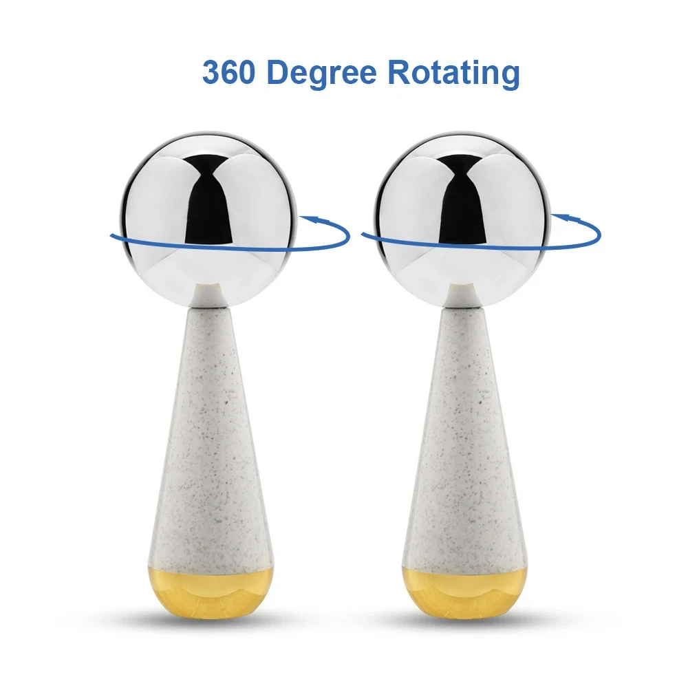 Ice Globes for Facials 360 Rot - Ice Roller Face Cold review and price